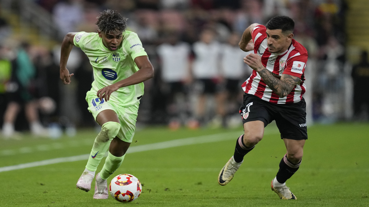 Barcelona beat Bilbao to book their place in the Spanish Super Cup final